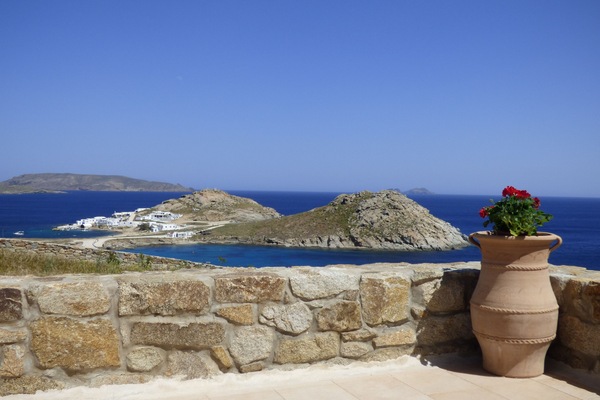 Blick von der Unterkunft