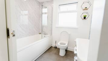 Alpehytte, privat bad | Bad