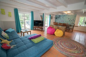 พาโนรามิกอพาร์ทเมนท์, ห้องน้ำส่วนตัว (Ferienwohnung Nr. 1) | เลานจ์