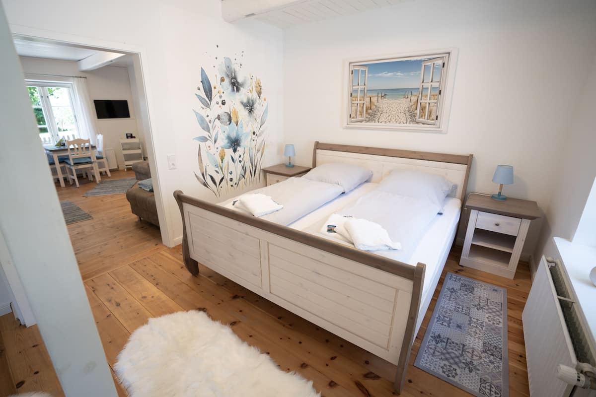 Standaard appartement, privébadkamer, uitzicht op tuin (Ferienwohnung Nr. 2) | 1 slaapkamer