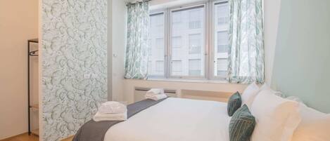 1 soveværelse, strygejern/strygebræt, gratis Wi-Fi, sengetøj