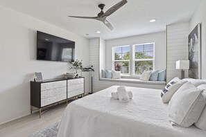 4 soveværelser, skrivebord, strygejern/strygebræt, gratis Wi-Fi