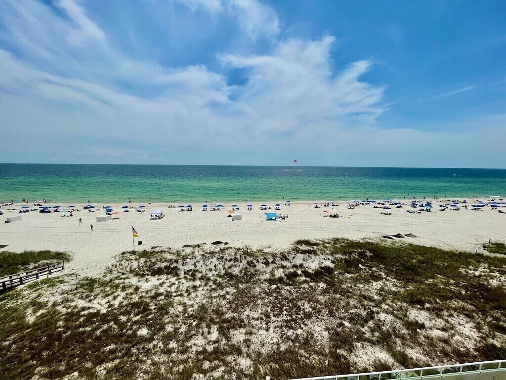 On the beach