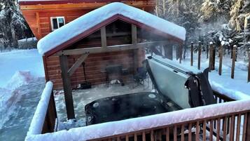 Tina de hidromasaje al aire libre