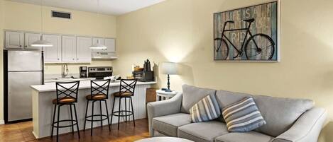 Flat-screen TV, offices