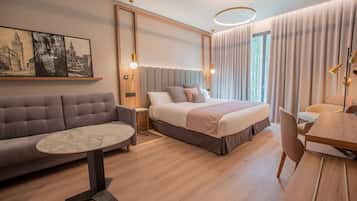 1 habitación, ropa de cama de alta calidad y minibar