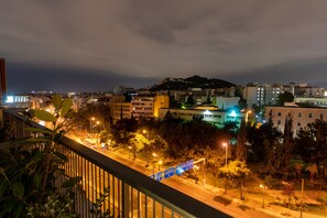 Stadsuitzicht vanuit accommodatie