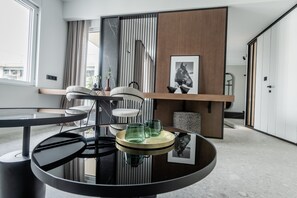 Signature-Studiosuite | 1 Schlafzimmer, hochwertige Bettwaren, Pillowtop-Betten, Minibar