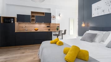 Wifi gratis y ropa de cama
