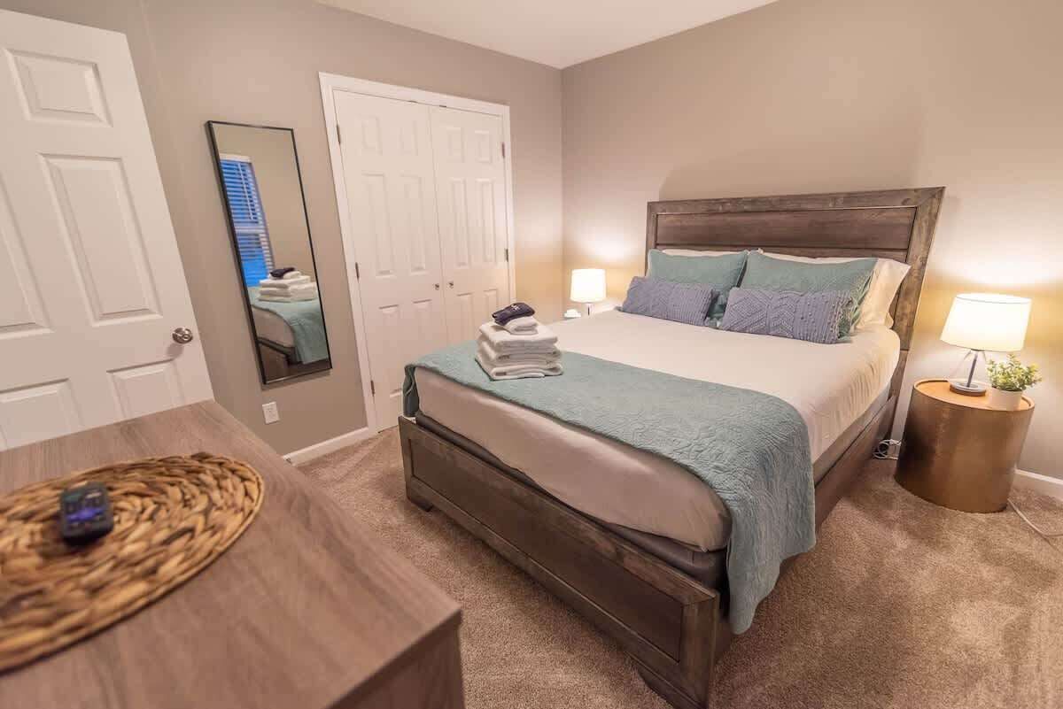 2 室のベッドルーム、アイロン / アイロン台、旅行用ベビーベッド、WiFi