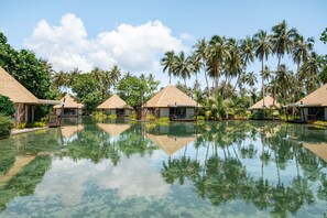 Kamar Premium, 1 Tempat Tidur King, pemandangan laguna | Pemandangan dari kamar