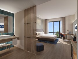 标准房, 1 张特大床 | 免费 WiFi、床单