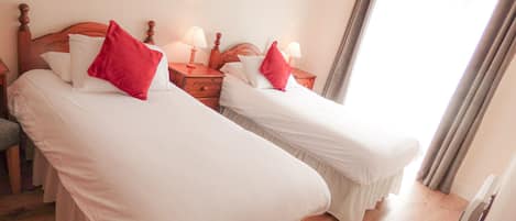 2 개의 침실, 침대 시트