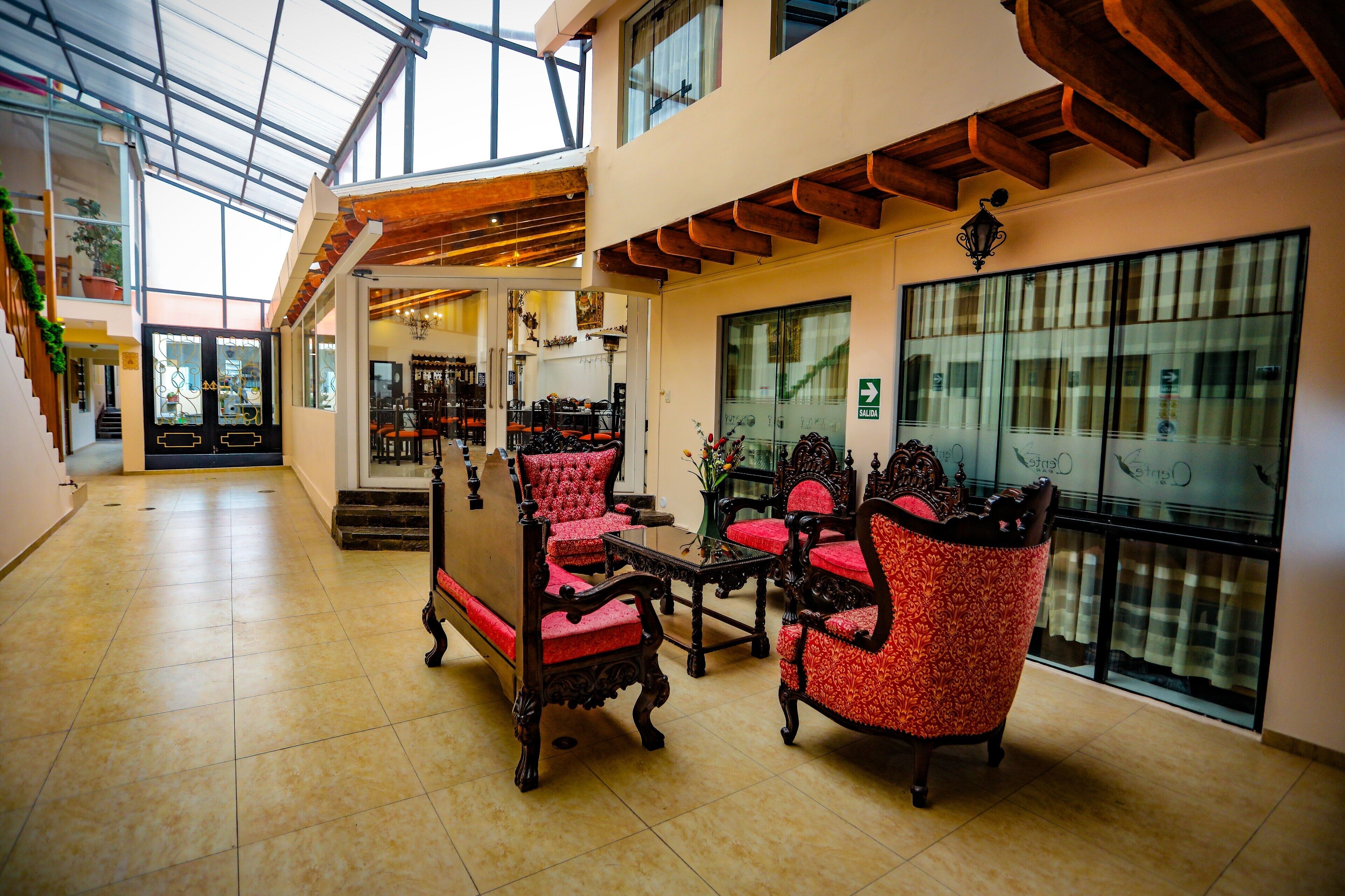 Sitzecke in der Lobby