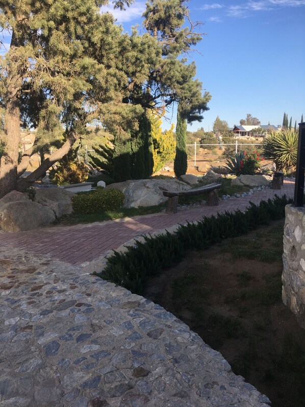 Enceinte de l’hébergement