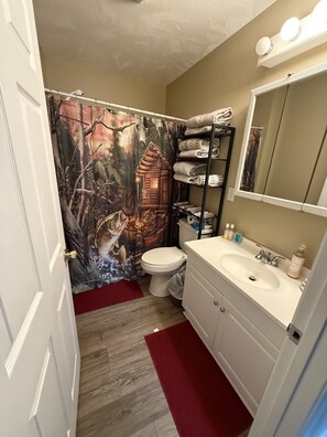 Bathtub - cabin on a stream (Sugar Grove)