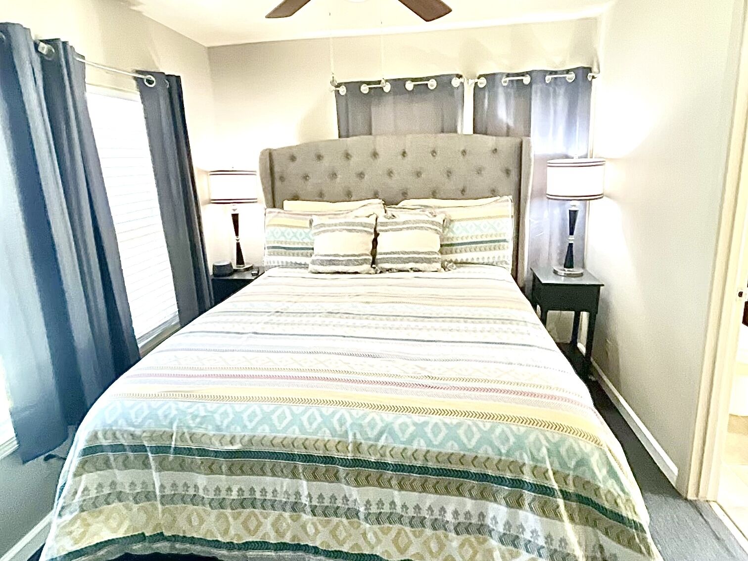 2 bedrooms, iron/ironing board, WiFi (free), bed sheets