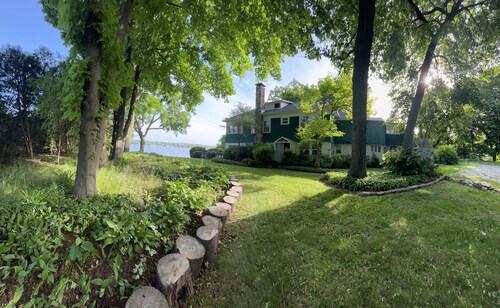 Excellent getaway. Lake front home with Stunning lake views, come make memories!