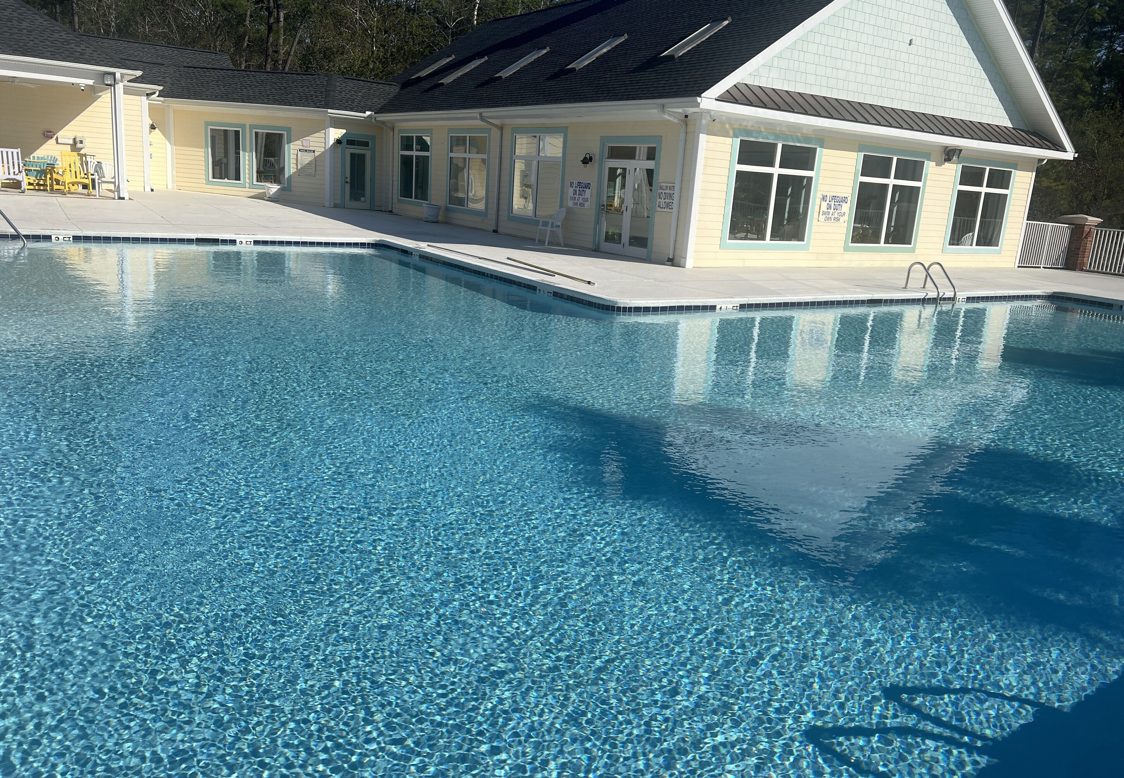 Indoor pool, outdoor pool