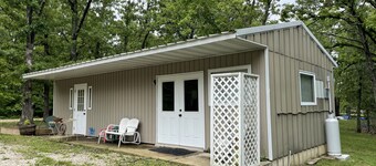 RGM Farms Guesthouse, rustic yet comfy with kitchenette.
