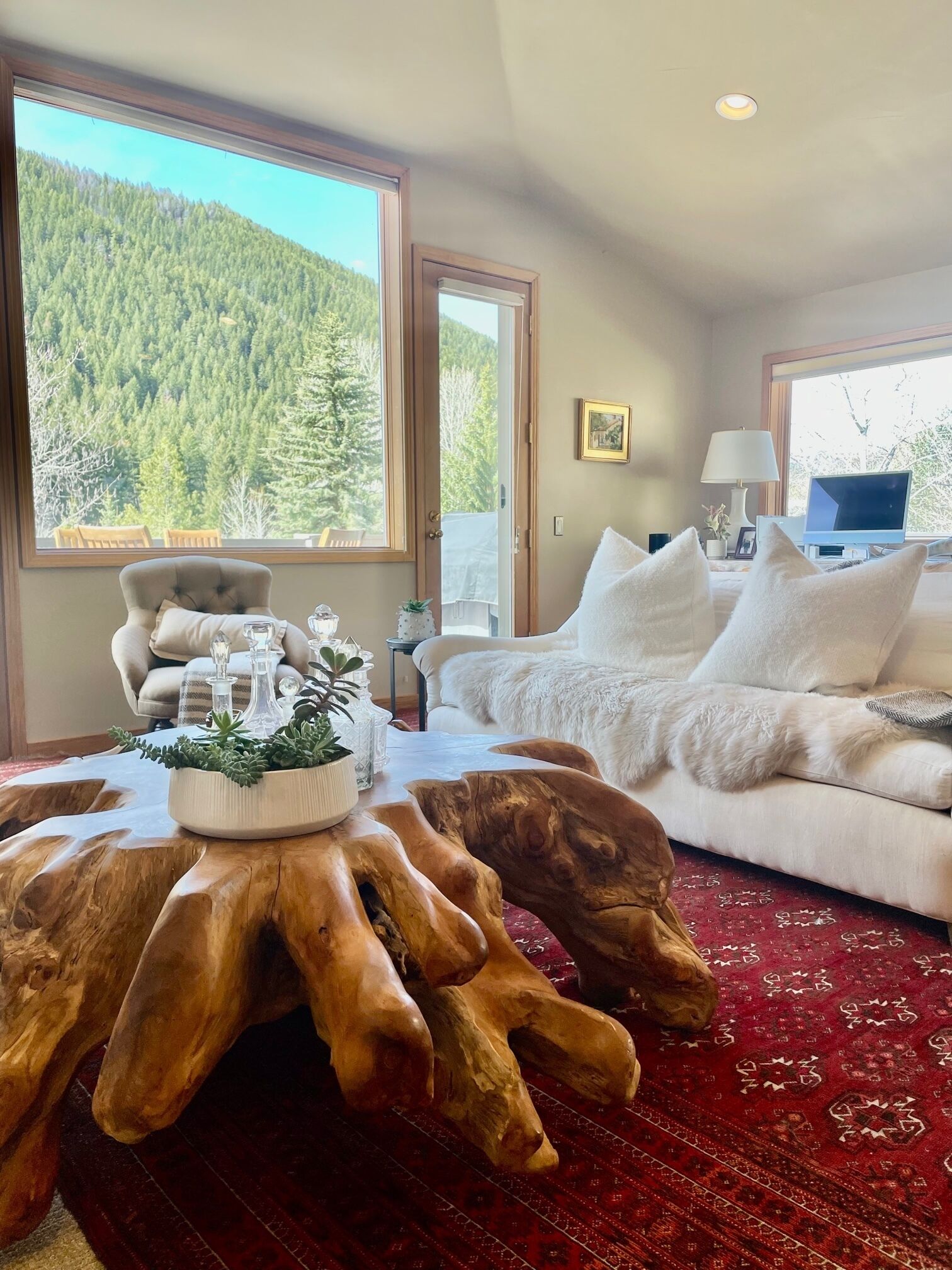Ketchum condo across from dog park and walking distance to town