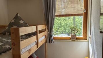 1 dormitorio y ropa de cama