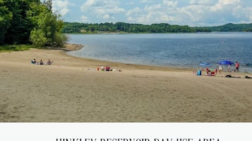 Beach nearby, beach towels