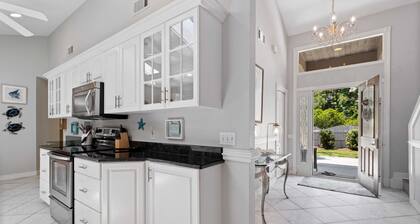 Spacious Upscale Home with Direct Private Access to the Beach and Heated Pool!