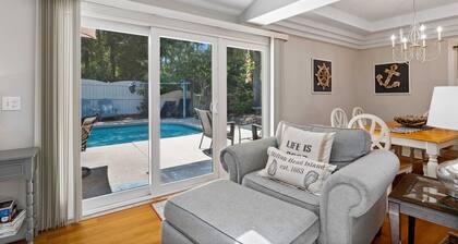 Spacious Upscale Home with Direct Private Access to the Beach and Heated Pool!
