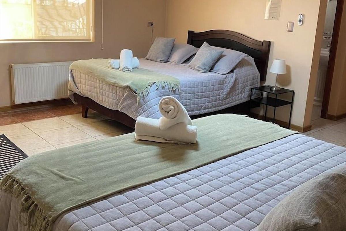 Minibar, wifi gratis y ropa de cama 