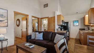 Smart-tv en een open haard