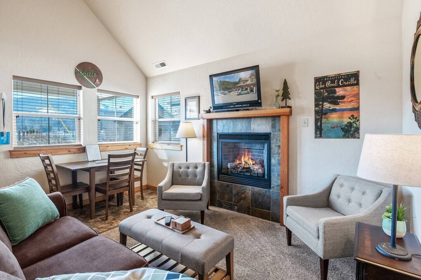 Älytelevisio, takka