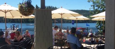 Opções para refeição ao ar livre