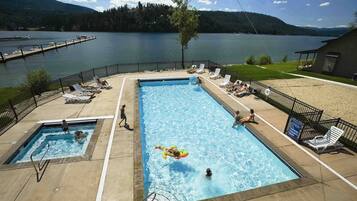 Beheizter Pool