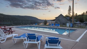 Una piscina climatizada