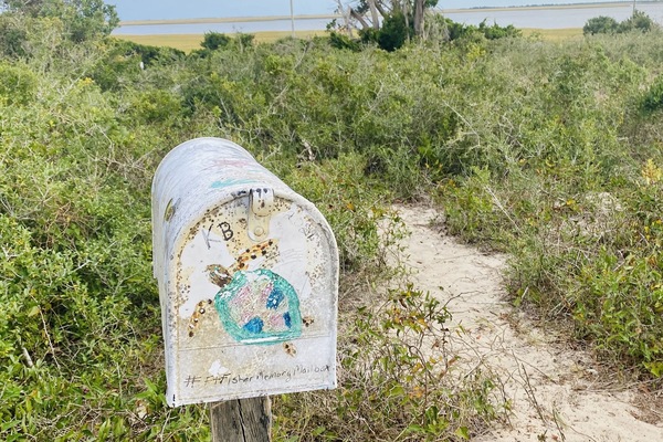 Leave a note in the Ft Fisher Memory Mailbox