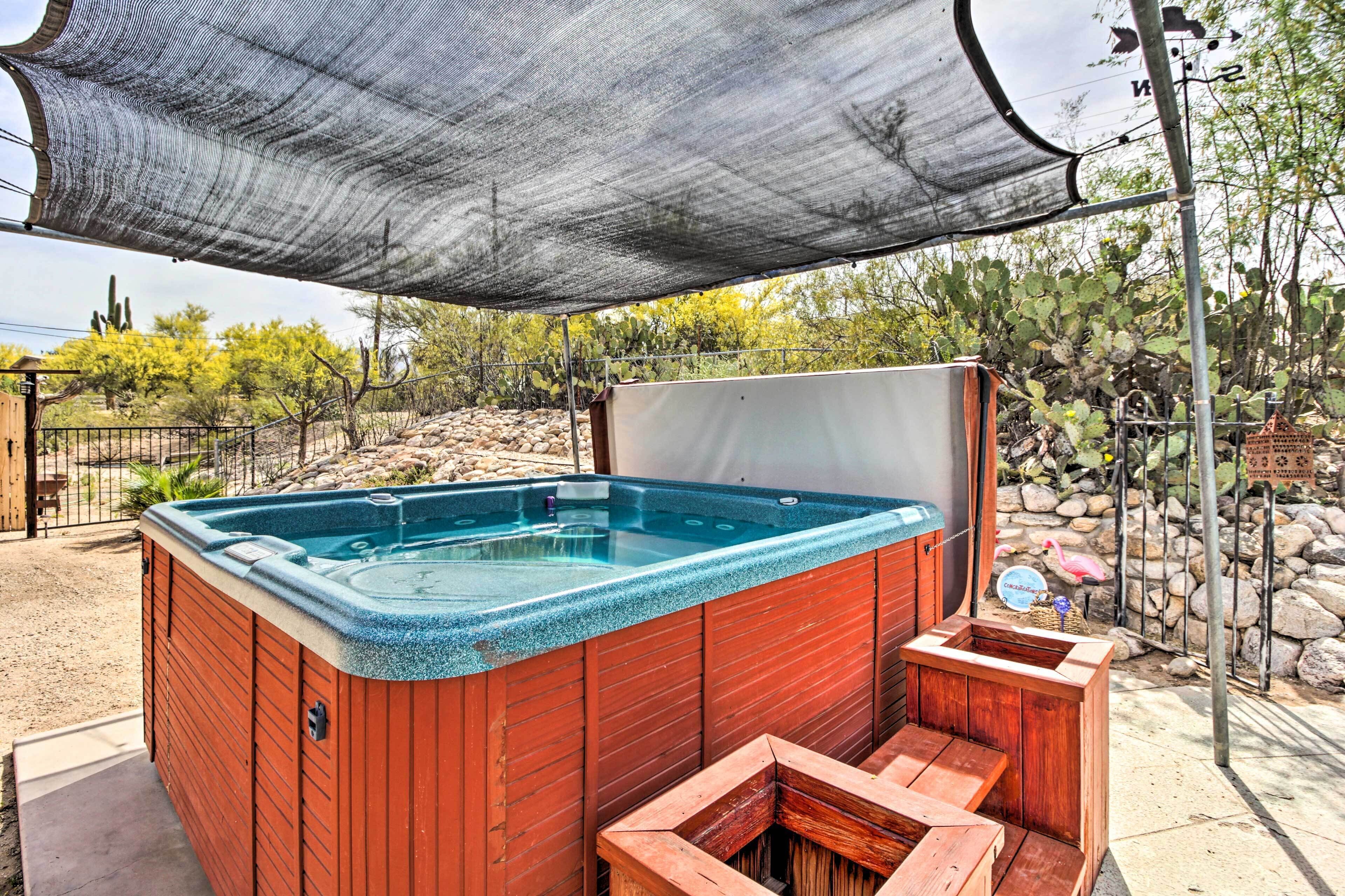 Bain à remous extérieur