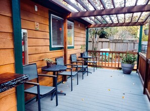 Porch - Giant Redwoods RV and Cabin Destination (Myers Flat)