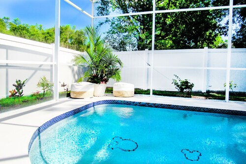 Homely Private 3-bed villa and pool close to Disney