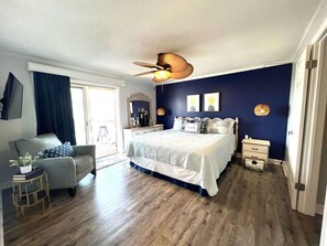 1 غرفة نوم وواي فاي وملاءات أسرّة