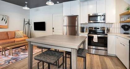 George 202: Modern 8th Street Condo with City-View Balcony