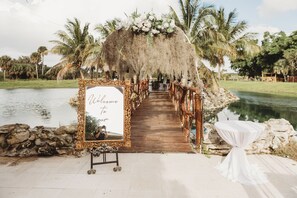 Área para banquetes al aire libre