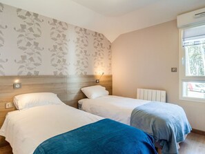 2 slaapkamers, reisbedje, wifi, beddengoed