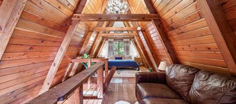 The 'Easy A' Cabin at Rocky Point- Stylish 1960's A-Frame