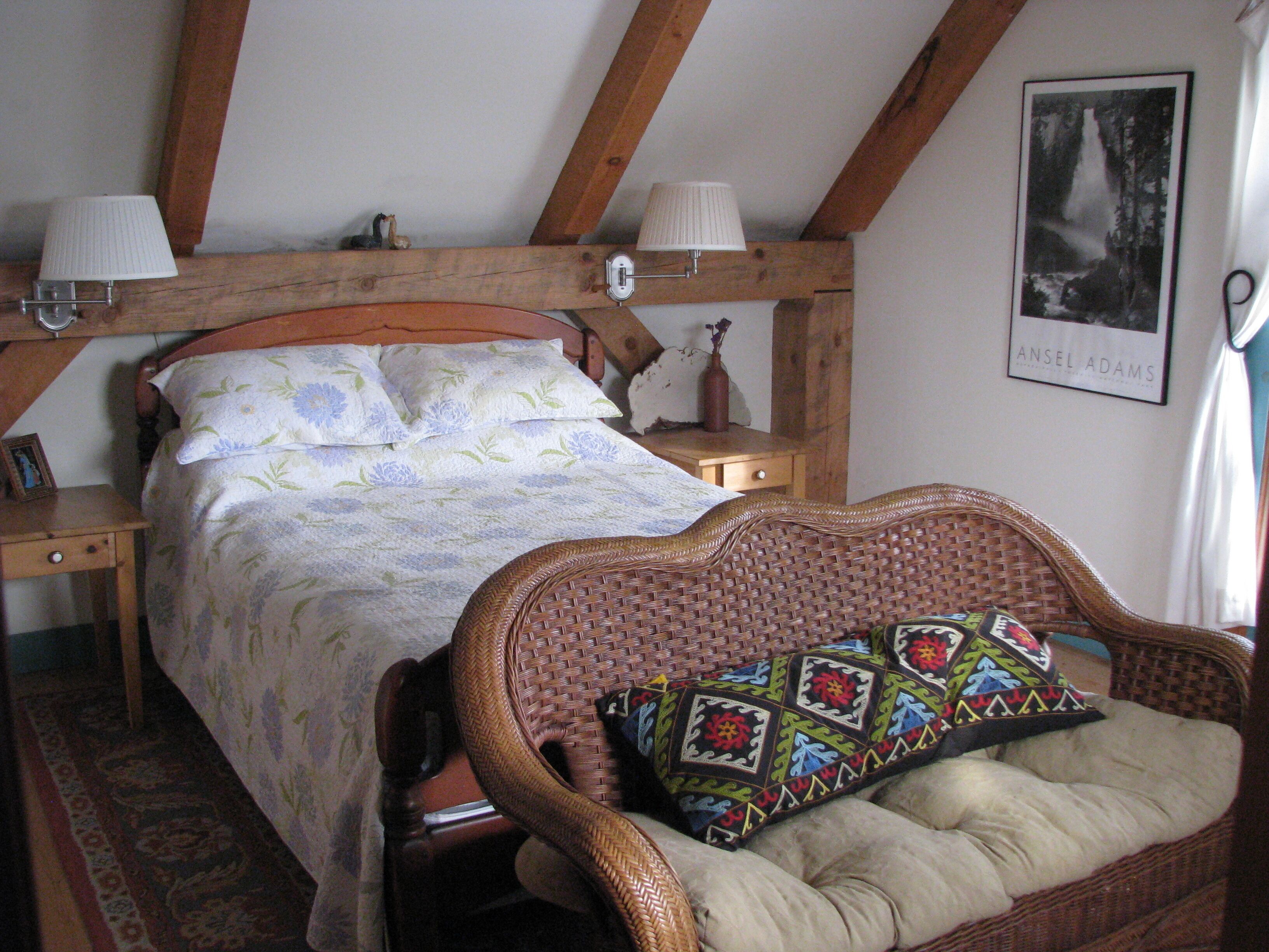 Quiet, relaxing site on 200 acres in New Hampshire.