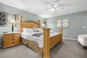 3 bedrooms, iron/ironing board, WiFi, bed sheets