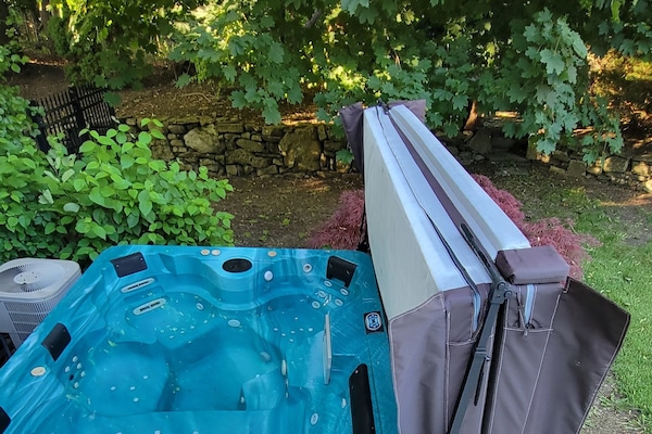 Idromassaggio all'aperto