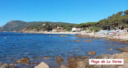 T2 air-conditioned 5 minutes from the beach of Les Sablettes LLS2
