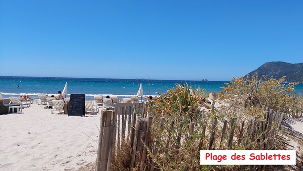 Beach nearby