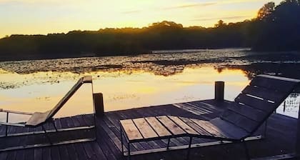 MATOUNE pleasant, 4/6 person house near Lake Leon